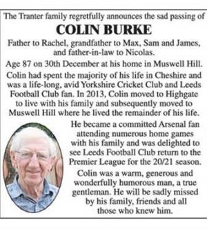 COLIN BURKE