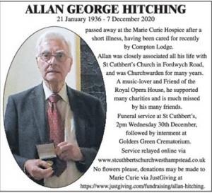 ALLAN HITCHING